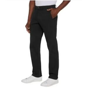 Gap Men's Black Straight Leg Chino Khaki Pants Size 32x34 Casual Preppy Office
